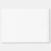 パーソナライズされた冷蔵庫用マグネット結婚式の引き出物 マグネット (正面)