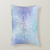 パーソナライズされた凍ってい氷柱 アクセントクッション (正面(垂直))