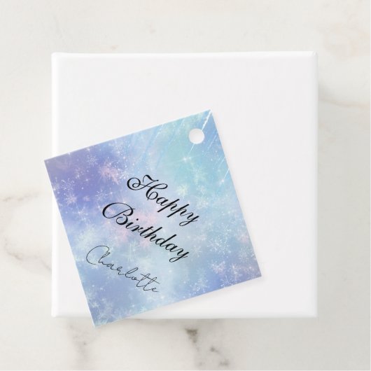 パーソナライズされた凍ってい氷柱 フェイバータグ (インサイチュ)