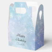 パーソナライズされた凍ってい氷柱 フェイバーボックス (オープン)