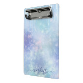 パーソナライズされた凍ってい氷柱 ミニクリップボード (アングル2)