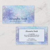 パーソナライズされた凍ってい氷柱 名刺 (正面/裏面)