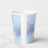 パーソナライズされた凍ってい氷柱 紙コップ (左)