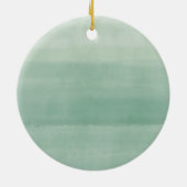 パーソナライズされた初めてのクリスマス結婚したはミセス セラミックオーナメント (裏面)