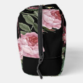 パーソナライズされた化粧品バッグ – ピンクのフラワーミックス ドップキット (右)