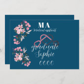 パーソナライズされた医療アシスタントの卒業生 招待状 (正面/裏面)