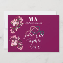 パーソナライズされた医療アシスタントの卒業 招待状