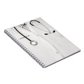 パーソナライズされた医者ギフトアイディア手帳 ノートブック (右側)