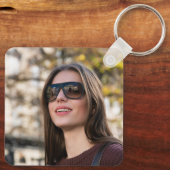 パーソナライズされた卒業写真 キーホルダー (裏面)