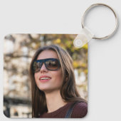 パーソナライズされた卒業写真 キーホルダー (裏面)