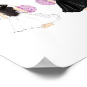 パーソナライズされた卒業生 ポスター (角)