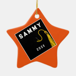 パーソナライズされた卒業贈与 セラミックオーナメント