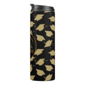 パーソナライズされた卒業贈与 |終了祝時間 タンブラー (回転右)