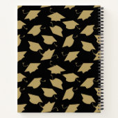 パーソナライズされた卒業贈与 |終了祝時間 ノートブック (裏面)