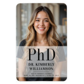 パーソナライズされた博士後期課程 マグネット (縦)