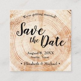 パーソナライズされた印刷日を保存 スクエア名刺