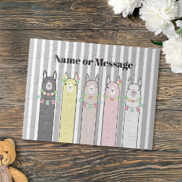 パーソナライズされた可愛いレトロラカラフルマスキッズ ジグソーパズル