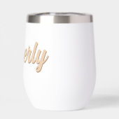 パーソナライズされた名モダンとエレガント (背面)