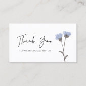 パーソナライズされた名刺ありがとう 名刺 (正面)