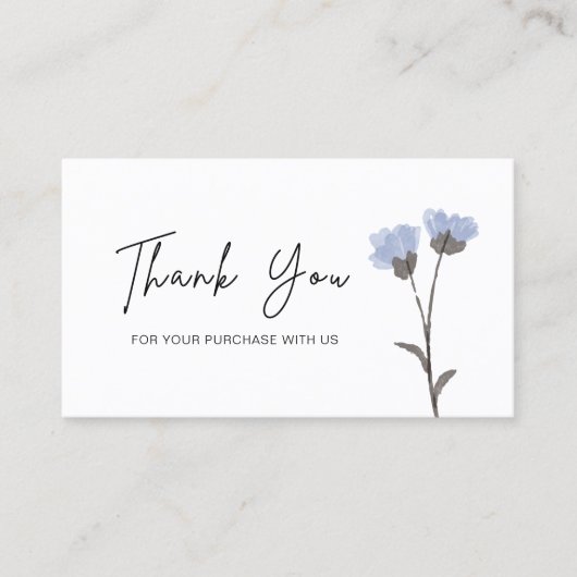 パーソナライズされた名刺ありがとう 名刺 (正面)