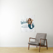 パーソナライズされた名前の人魚の花嫁おわかれ会 タペストリー (インサイチュ)