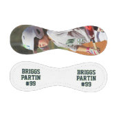 パーソナライズされた名前をカスタムすると写真の野球 野球ボール (パネル)