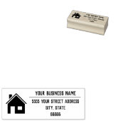 パーソナライズされた名前をカスタムするロゴ写真アドレススタンプ ラバースタンプ (押印)