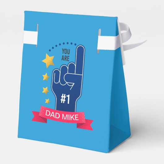 パーソナライズされた名前をカスタムする父の日 |お気に入りボックス フェイバーボックス (裏面サイド)