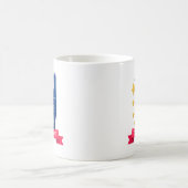 パーソナライズされた名前をカスタムする父の日 |コーヒーマグ コーヒーマグカップ (中央)