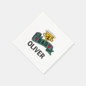 パーソナライズされた名前をカスタムする父の日 |ナプキン スタンダードカクテルナプキン (角)