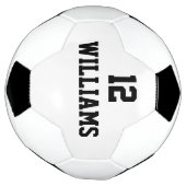 パーソナライズされた名前をカスタムする番号 サッカーボール (回転)