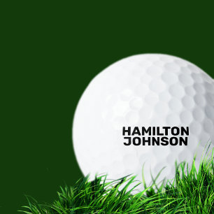 パーソナライズされた名前をカスタムする ゴルフボール