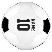 パーソナライズされた名前をカスタムする・スポーツチーム番号 サッカーボール (回転)