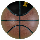 パーソナライズされた名前をカスタムする&ナンバーバスケットボール金ゴールド バスケットボール (右)