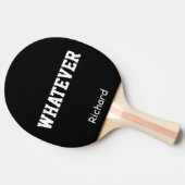 パーソナライズされた名前をカスタムする 卓球ラケット (横)