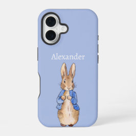 パーソナライズされた名前ピーターウサギ iPhone 16ケース