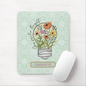 パーソナライズされた名前 ポジティブ思考 インスピレーション マウスパッド (マウス)