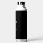 パーソナライズされた名 ウォーターボトル (左面)