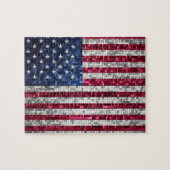 パーソナライズされた国統一された国旗のジグソーパズル ジグソーパズル (横)