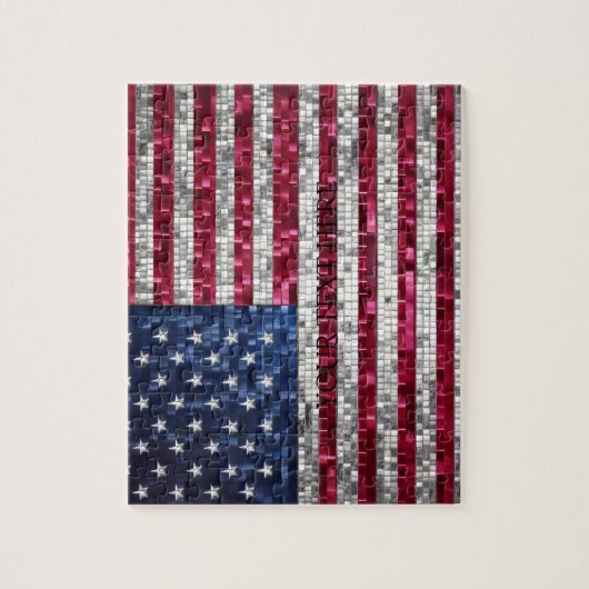 パーソナライズされた国統一された国旗のジグソーパズル ジグソーパズル (縦)