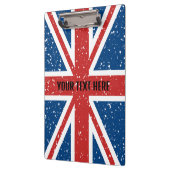 パーソナライズされた国統一された旗 クリップボード (左)