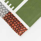 パーソナライズされた国際的クラシック フリースブランケット (角)