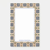 パーソナライズされた地中海のヴィンテージ ポストイット (正面)