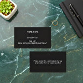 パーソナライズされた境界！ コーリングカード