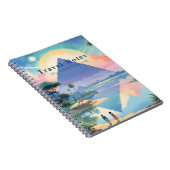 パーソナライズされた夏のエジプト旅行ノート – ノートブック (右側)