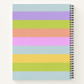 パーソナライズされた夏のキャンプ参加者のオリジナルノート ノートブック (裏面)