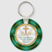 パーソナライズされた大人向け キーホルダー (正面)