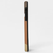 パーソナライズされた女の子と馬ジャンプ抽象芸術Bkg Case-Mate iPhoneケース (裏面/左)