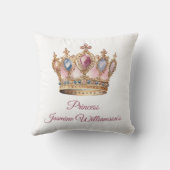 パーソナライズされた女の子 クッション (裏面)