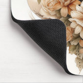 パーソナライズされた女性のカーボーイハットマウスパッ素朴トウェスタン マウスパッド (コーナー)